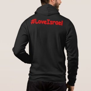 "#LoveIsrael" Süßes Design. Jetzt kaufen Hoodie