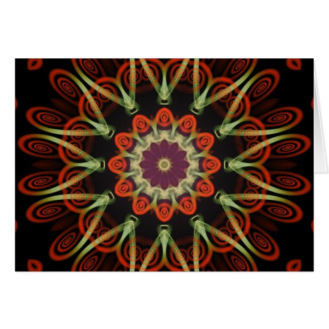 LoveKiss: FractalARTS Karte (Vorderseite (Horizontal))