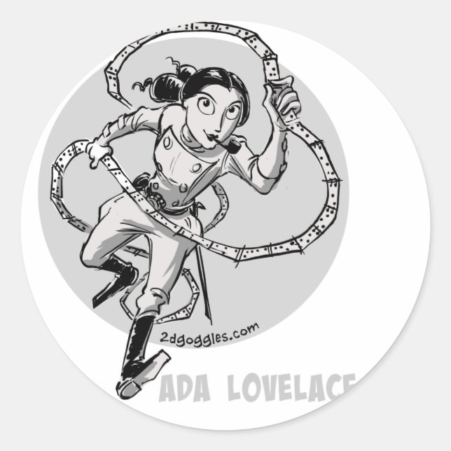 Lovelace Sticker (Vorderseite)