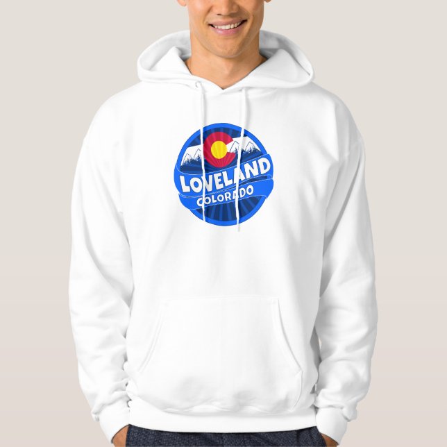 Loveland Colorado Hoodie (Vorderseite)