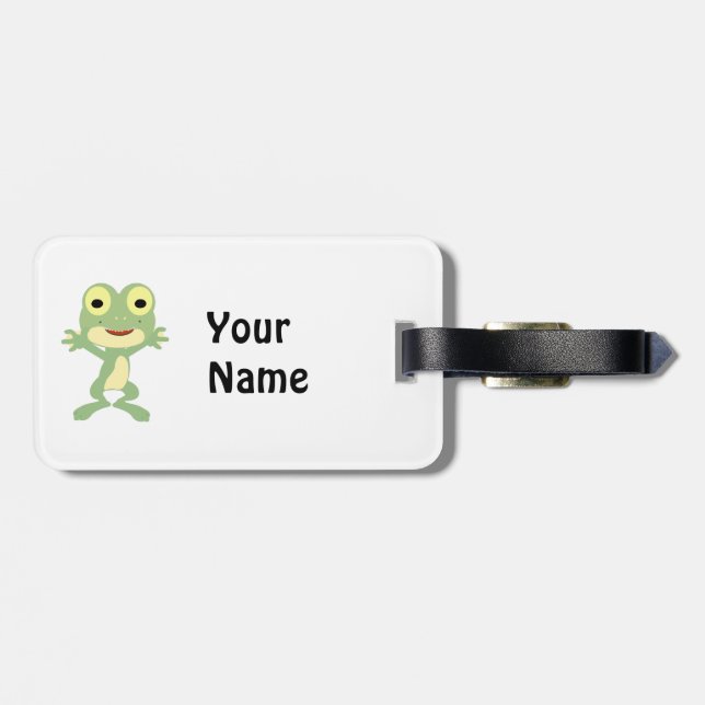 Loveland Frogman Gepäckanhänger (Rückseite horizontal)