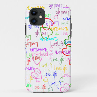 LoveLife mehrfarbig Case-Mate iPhone Hülle