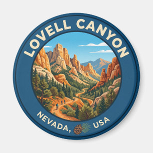 Lovell Canyon USA Magnet