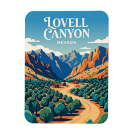 Lovell Canyon USA Magnet