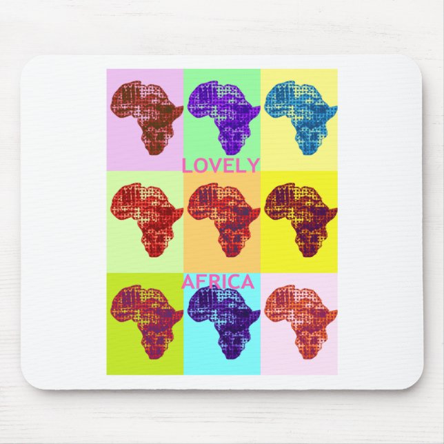LOVELY AFRICA MOUSEPAD (Vorne)