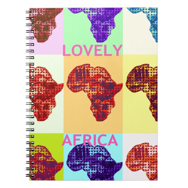 LOVELY AFRICA NOTIZBLOCK (Vorderseite)