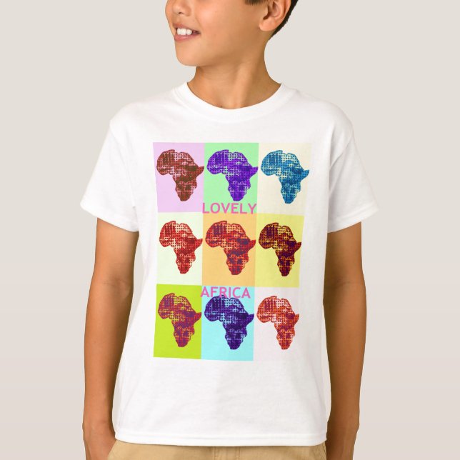 LOVELY AFRICA T-Shirt (Vorderseite)