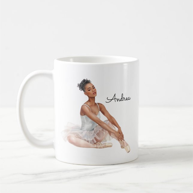 Lovely Ballerina Girl Kaffeetasse (Links)