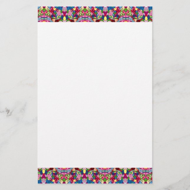 Lovely Bouquet Briefpapier (Vorderseite)