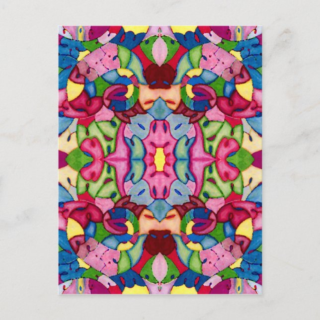 Lovely Bouquet Postcard Postkarte (Vorderseite)