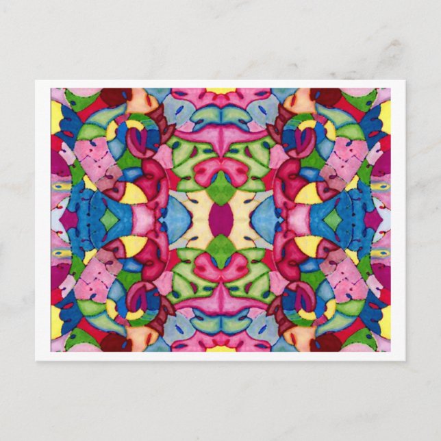 Lovely Bouquet Postcard Postkarte (Vorderseite)