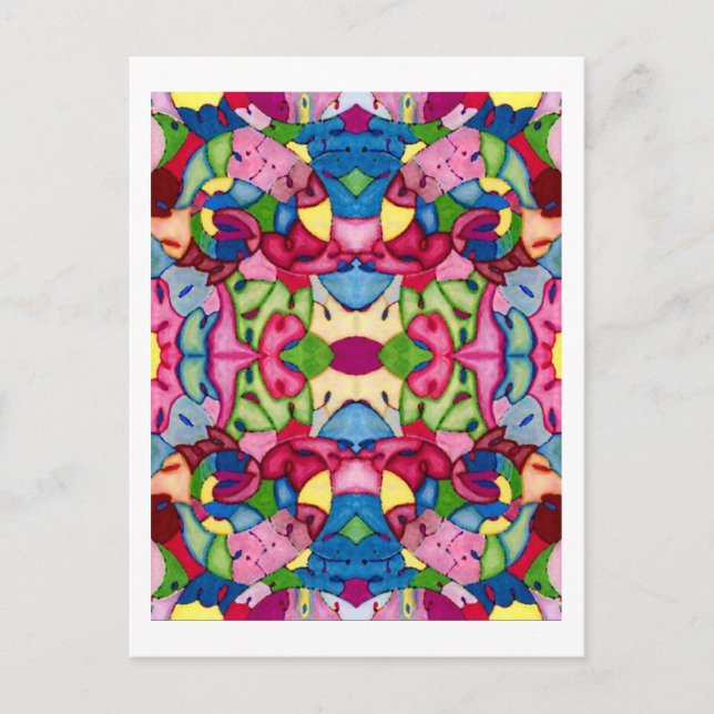 Lovely Bouquet Postcard Postkarte (Vorderseite)