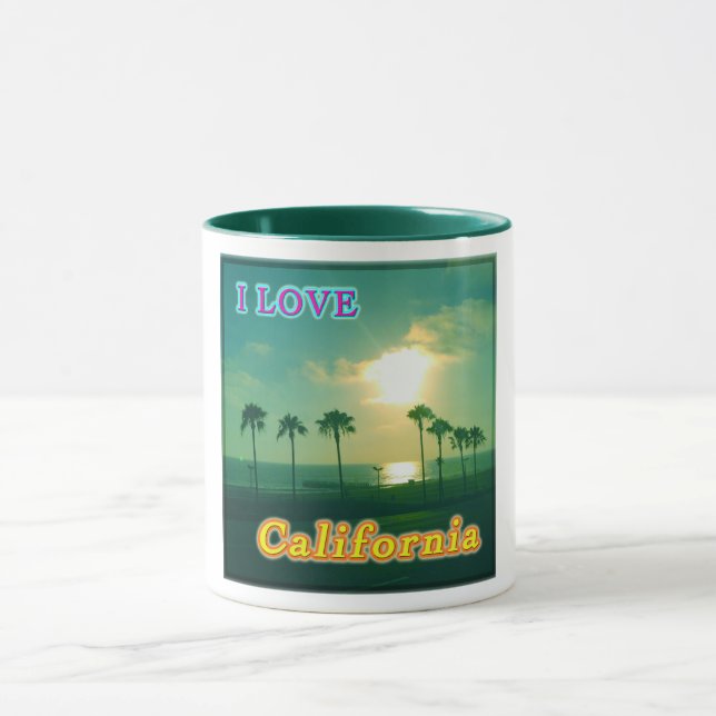 "Lovely California 1" Cup Tasse (Zentrum)