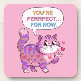 Lovely cat getränkeuntersetzer