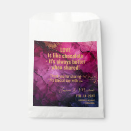 Lovely Celestial Elegance Marble Symphony Geschenktütchen