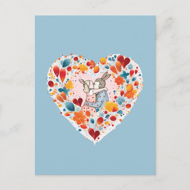 Lovely Couple Postkarte (Vorderseite)
