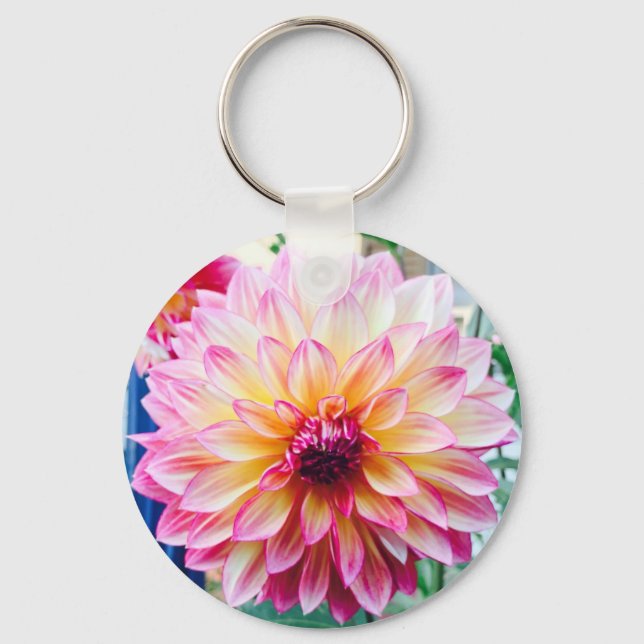 Lovely Dahlia Schlüsselanhänger (Vorderseite)