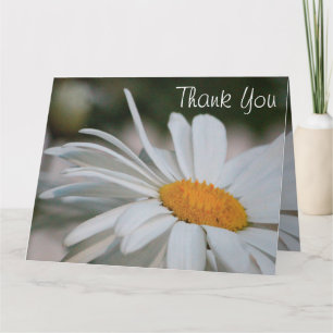 Lovely Daisy Thank You Card Dankeskarte