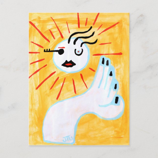"LOVELY DAY" POSTKARTE (Vorderseite)