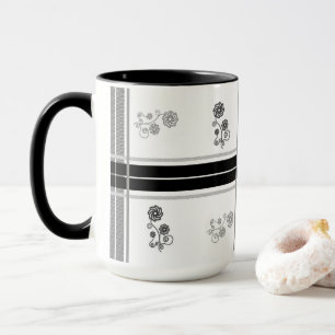 "Lovely" Design Black 15 oz Tasse Choices