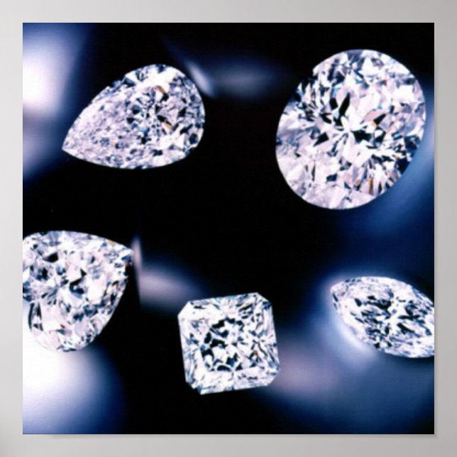 Lovely Diamonds Poster (Vorne)