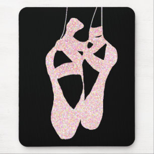 Lovely en Pointe Ballet Shoes Mousepad