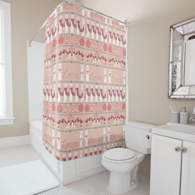 Lovely Ermine Niedlich Vorhang (Beispiel)