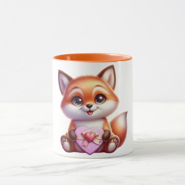 Lovely Fox Tasse (Zentrum)