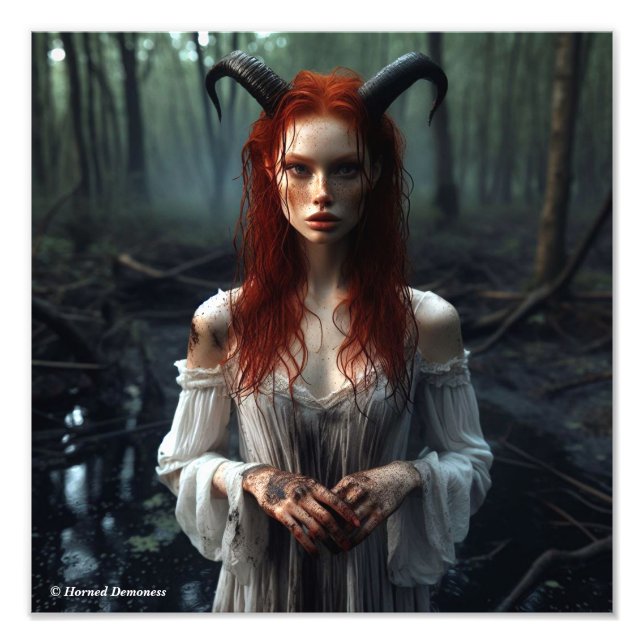 Lovely gingerhead demoness fotodruck (Vorne)