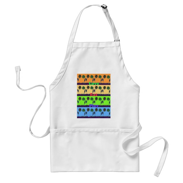 Lovely Girly Hakuna Matata Farben Gifts.png Schürze (Vorne)