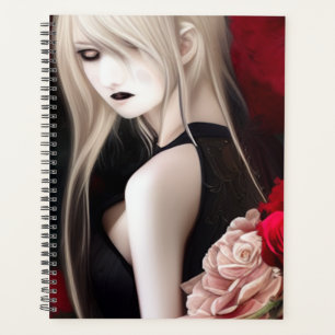 Lovely Goth Elf Girl Planer