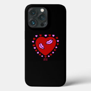 Lovely Heart Kisses Apple iPhone 13 Pro Fall Case-Mate iPhone Hülle