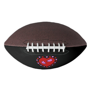 Lovely Heart Kisses Football