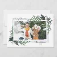 Lovely Holiday - Carte photo de Noël