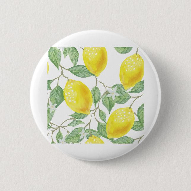 Lovely Lemons Button (Vorderseite)