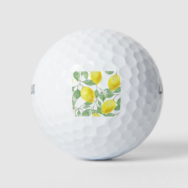 Lovely Lemons Golfball (Vorderseite)