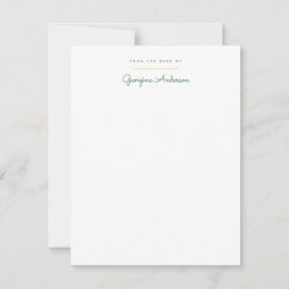 Lovely Lemons Personal Stationery Mitteilungskarte