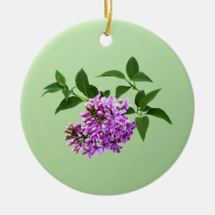 Lovely Lilacs Keramik Ornament