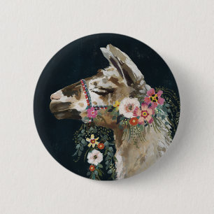 Lovely Llama Button