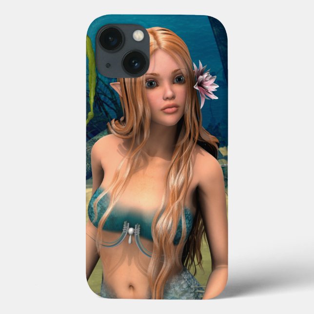 Lovely Mermaid Case-Mate iPhone Hülle (Rückseite)
