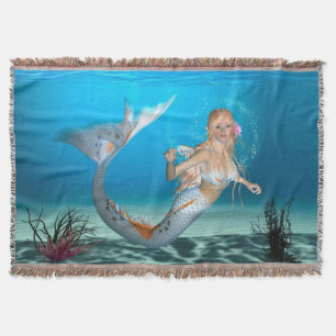 Lovely Mermaid Decke