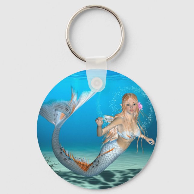 Lovely Mermaid Schlüsselanhänger (Vorderseite)