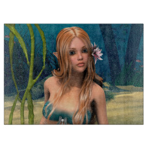 Lovely Mermaid Schneidebrett