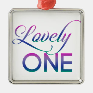 Lovely One Silbernes Ornament