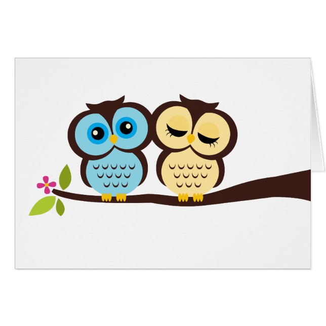 Lovely Owls (Vorderseite (Horizontal))