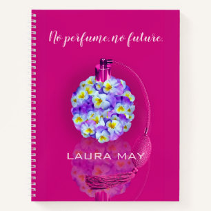 Lovely Pansy Atomizer Notizbuch