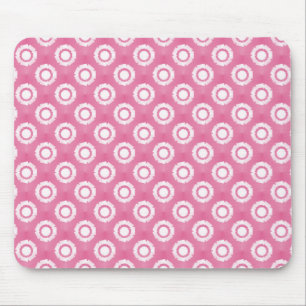 Lovely Pink Funky Blume Mousepad