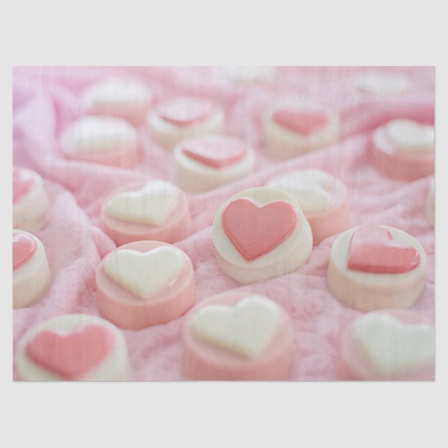 lovely pink  seidenpapier (Vorderseite)