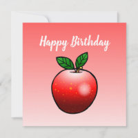 Lovely Red Apple