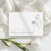 Lovely Romantic Will You Be My Bridesmaid Proposal